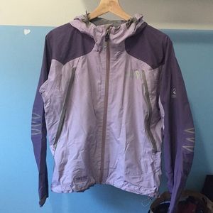 The North Face gore-tex paclite windbreaker jacket